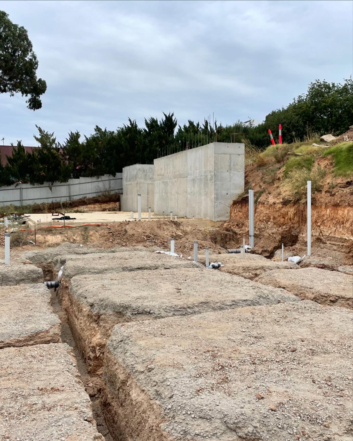 New build site plumbing
